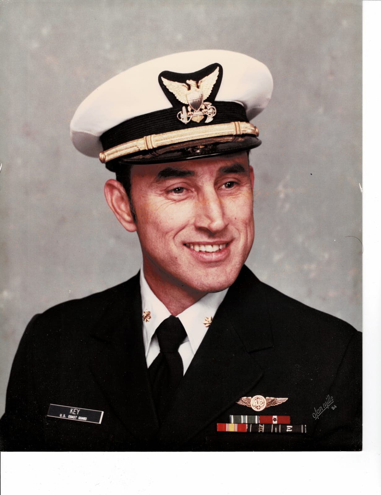 Andrew J. Key Jr. — U.S. Coast Guard Officer Portrait